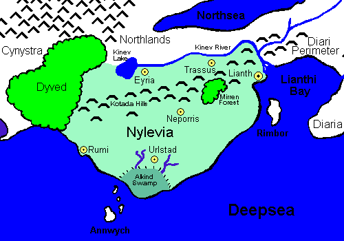 Dyved Map